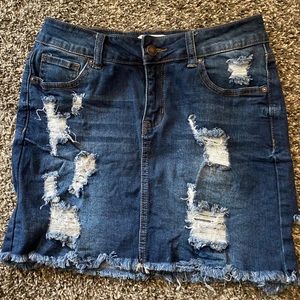 Forever 21 denim skirt